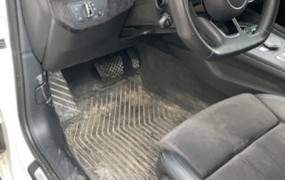 Innenaufbereitung Auto Audi vorher
